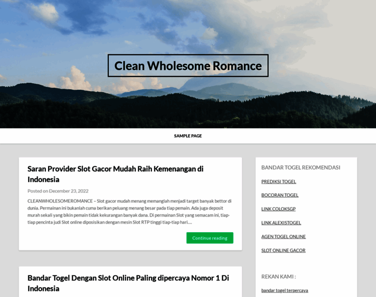 Cleanwholesomeromance.com thumbnail