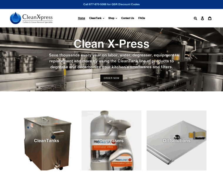 Cleanx-press.com thumbnail