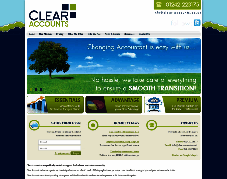 Clear-accounts.co.uk thumbnail