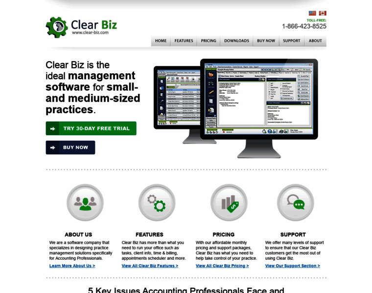 Clear-biz.com thumbnail