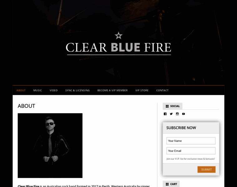 Clearbluefire.com thumbnail