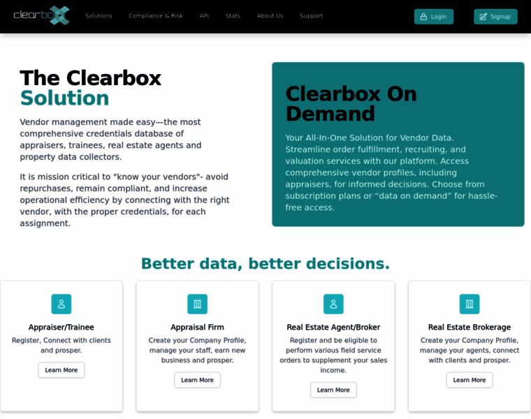 Clearbox.com thumbnail
