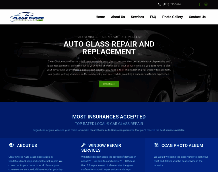 Clearchoice4autoglass.com thumbnail