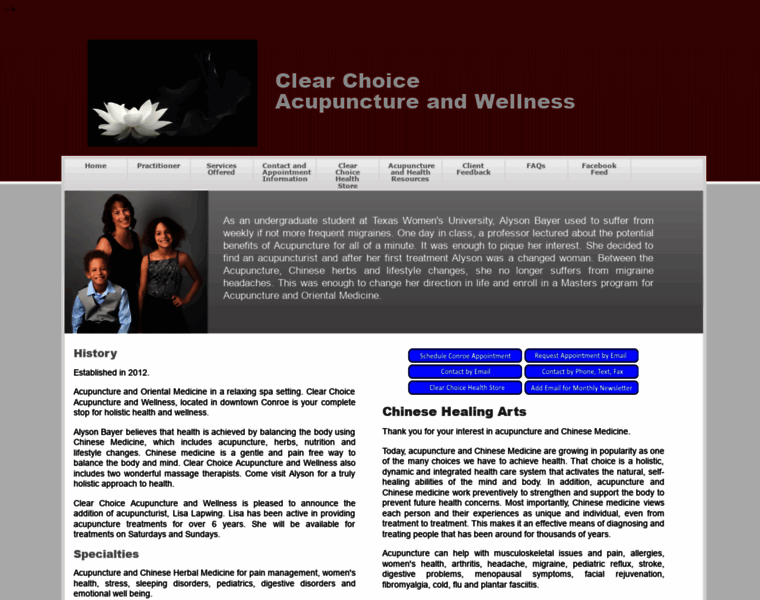 Clearchoiceacupuncture.com thumbnail