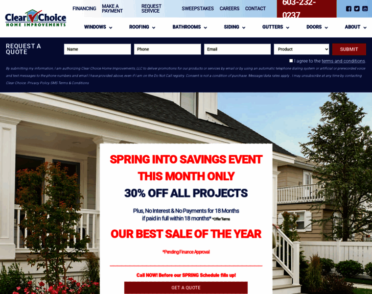 Clearchoicehomeimprovement.com thumbnail