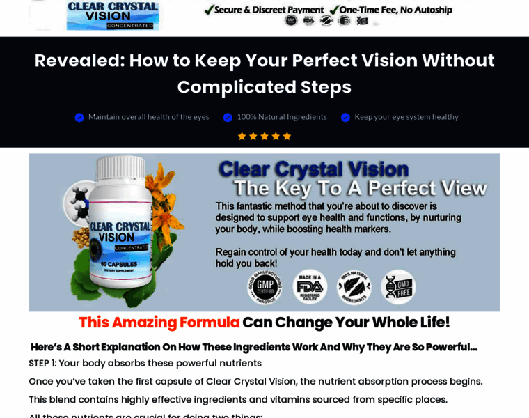 Clearcrystalvision.com thumbnail