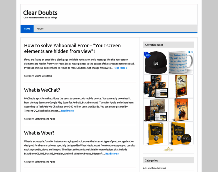 Cleardoubts.com thumbnail
