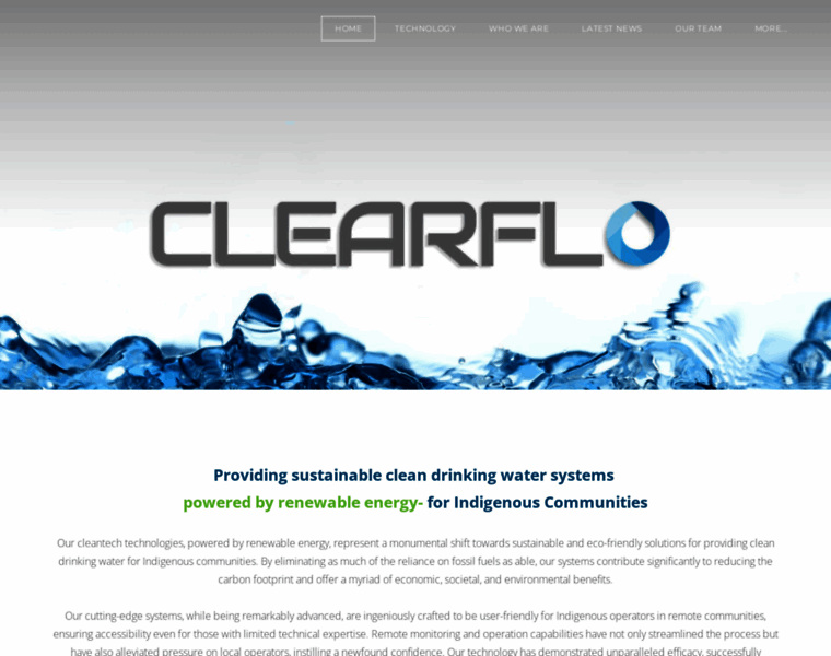 Clearflo.ca thumbnail