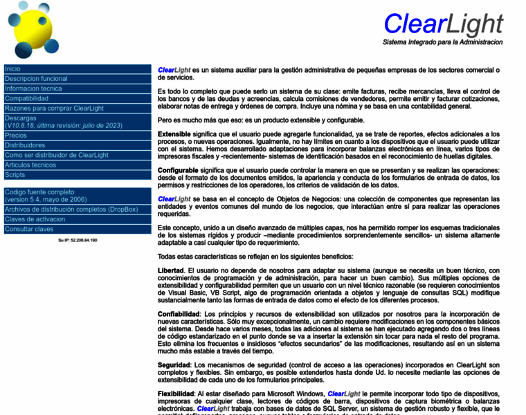 Clearlight.com.ve thumbnail