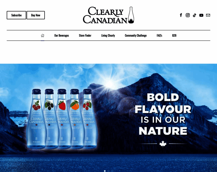 Clearlycanadian.com thumbnail