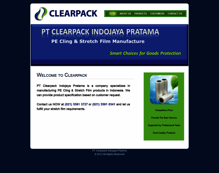 Clearpack.co.id thumbnail
