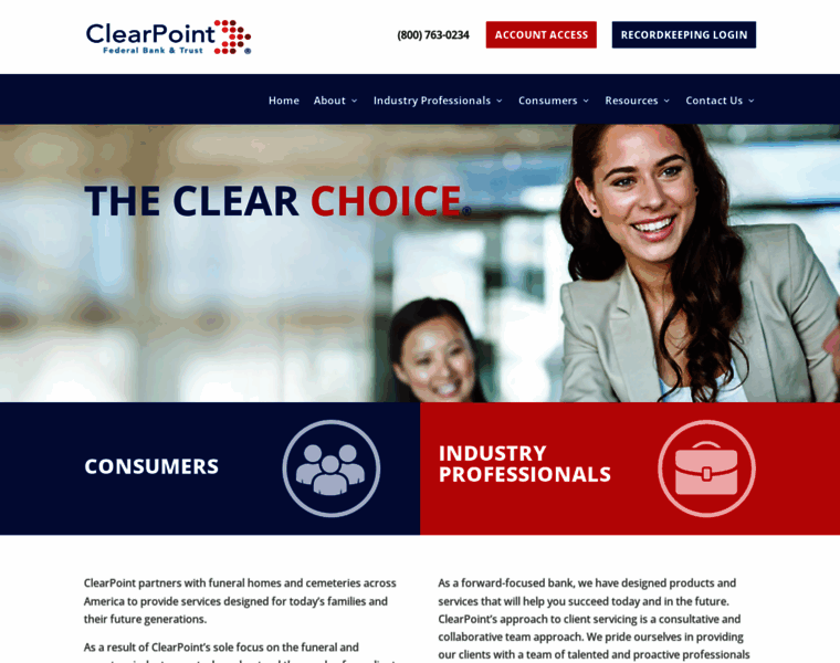 Clearpointfederal.com thumbnail