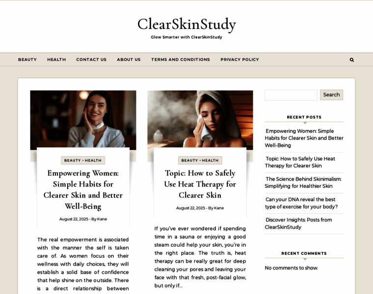 Clearskinstudy.org thumbnail Clearskinstudy.org thumbnail
