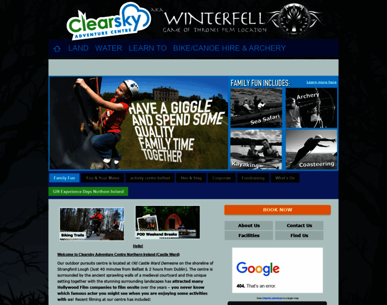 Clearsky-adventure.com thumbnail