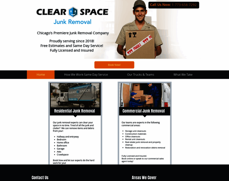 Clearspacejunkremoval.com thumbnail
