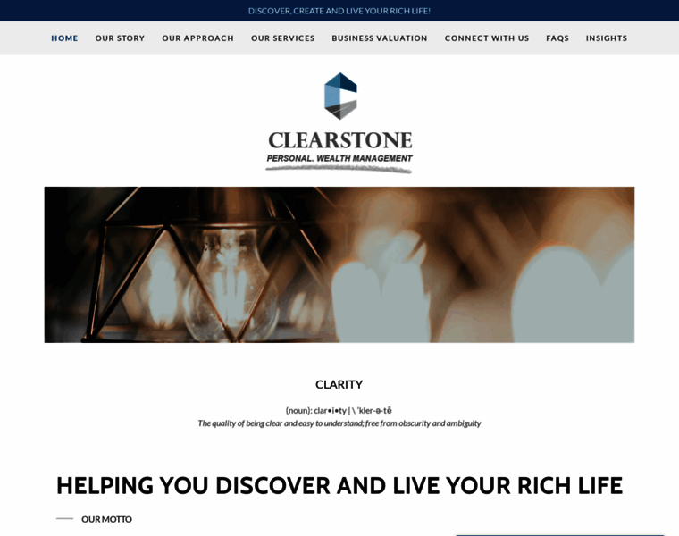 Clearstonewealthmanagement.com thumbnail