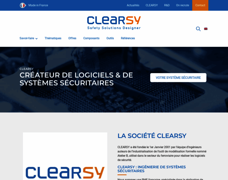 Clearsy.com thumbnail