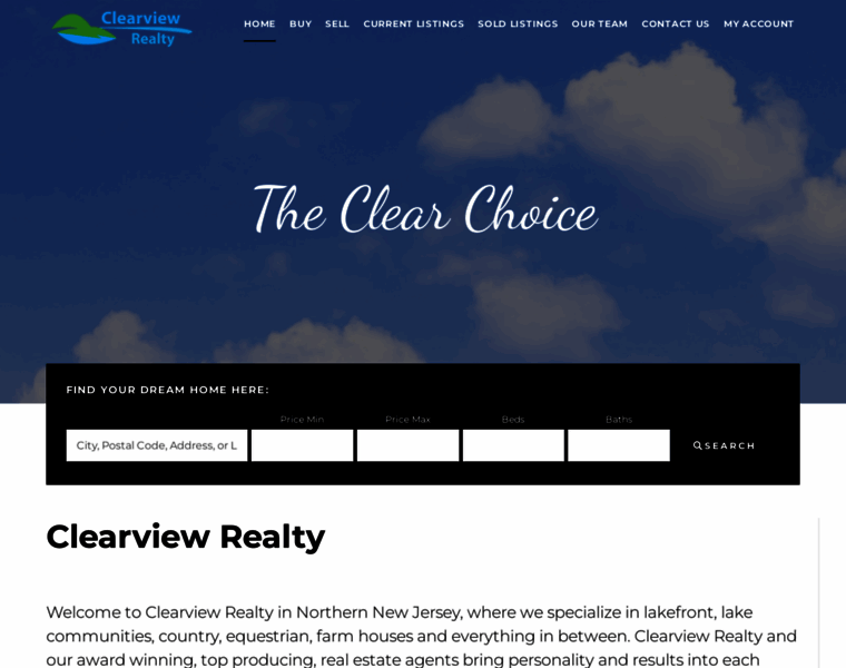 Clearviewrealtynj.com thumbnail