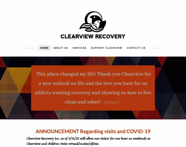 Clearviewrecoveryinc.org thumbnail