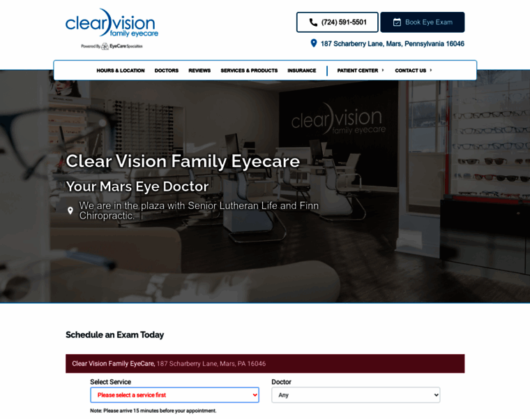 Clearvisioneyes.com thumbnail