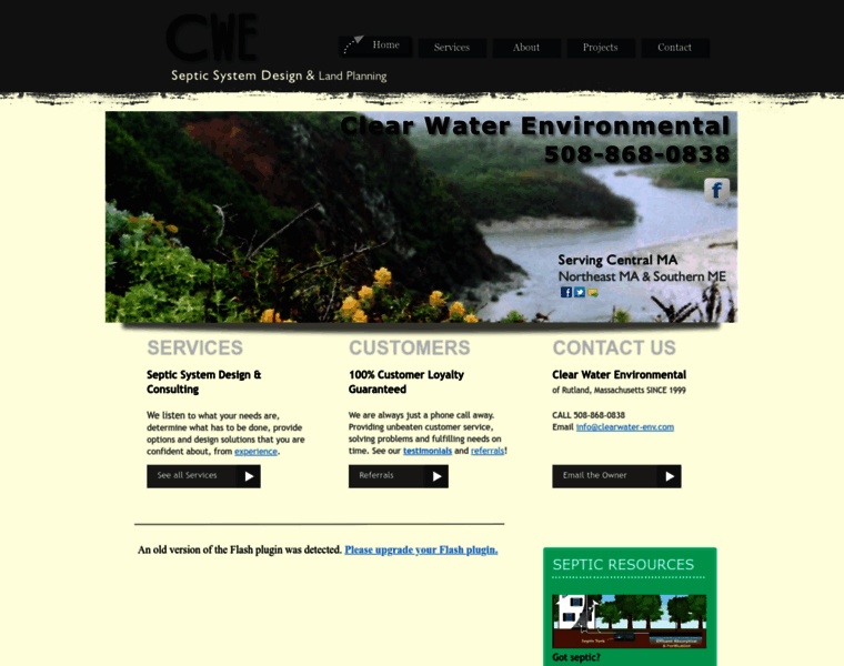 Clearwater-env.com thumbnail