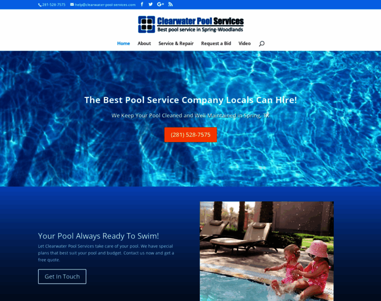 Clearwater-pool-services.com thumbnail