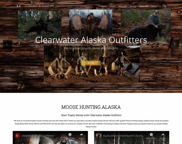 Clearwateralaskaoutfitters.com thumbnail