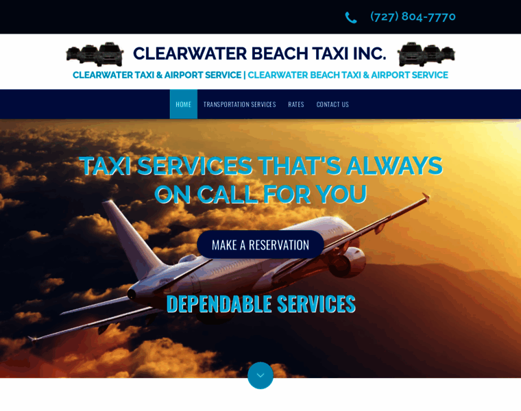 Clearwaterbeachtaxiservice.com thumbnail