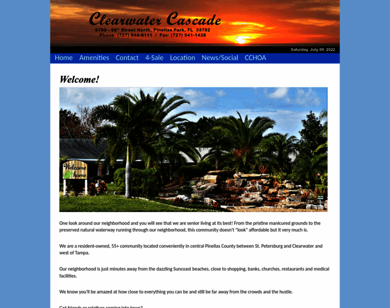 Clearwatercascade.com thumbnail