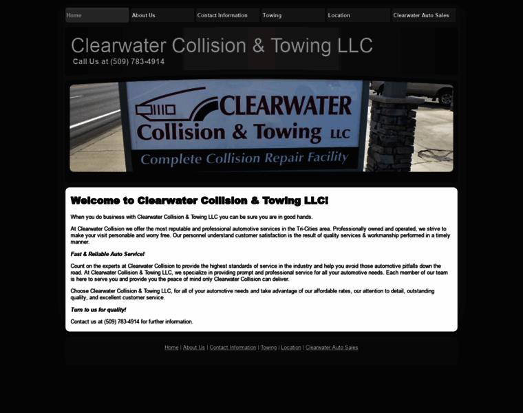 Clearwatercollision.net thumbnail
