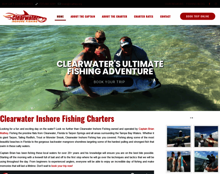 Clearwaterinshorefishing.com thumbnail