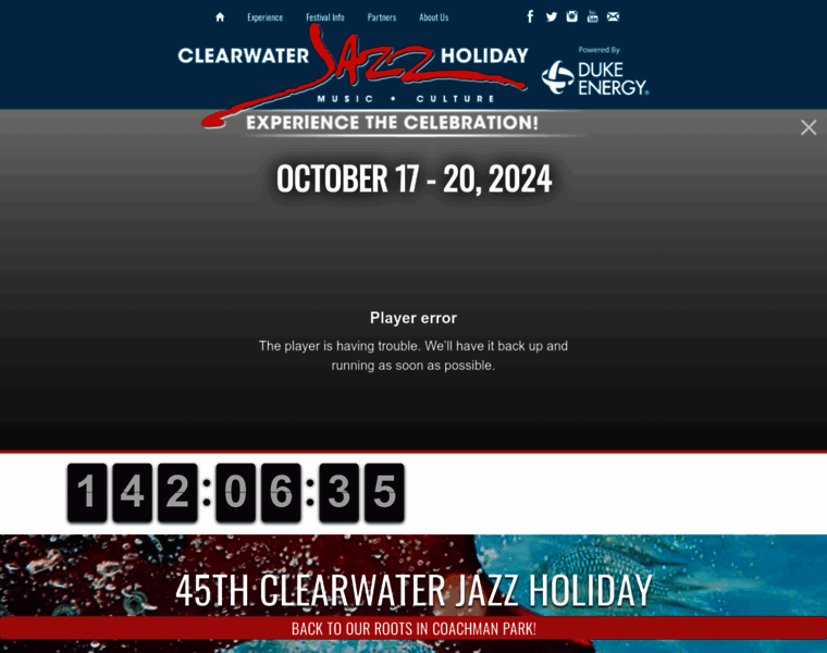 Clearwaterjazz.com thumbnail