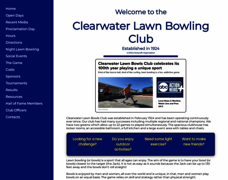 Clearwaterlawnbowlingclub.org thumbnail