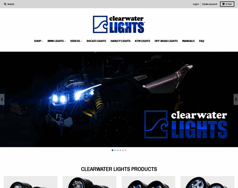 Clearwaterlights.com thumbnail