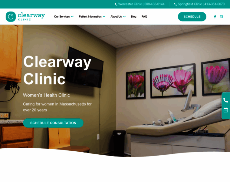 Clearwayclinic.com thumbnail