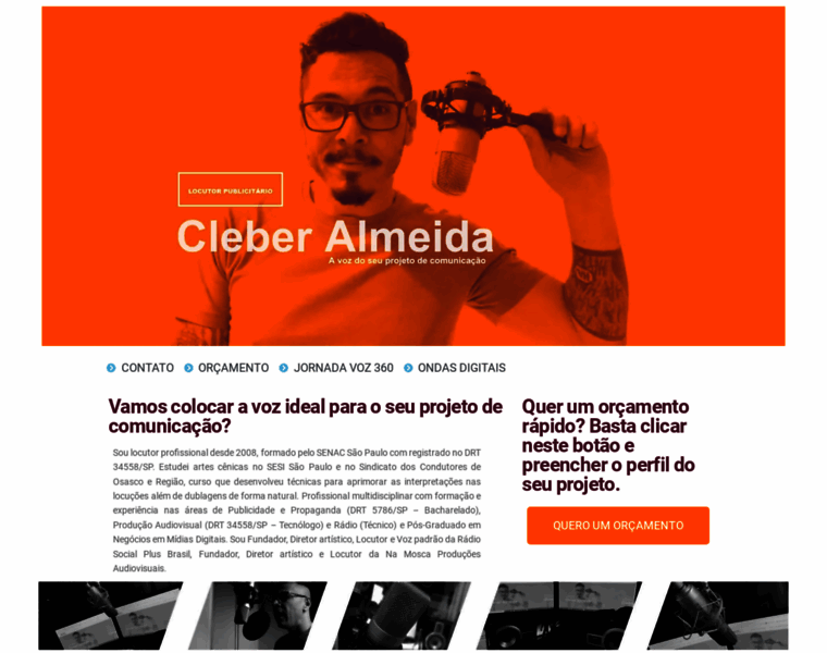 Cleberalmeidalocutor.com.br thumbnail