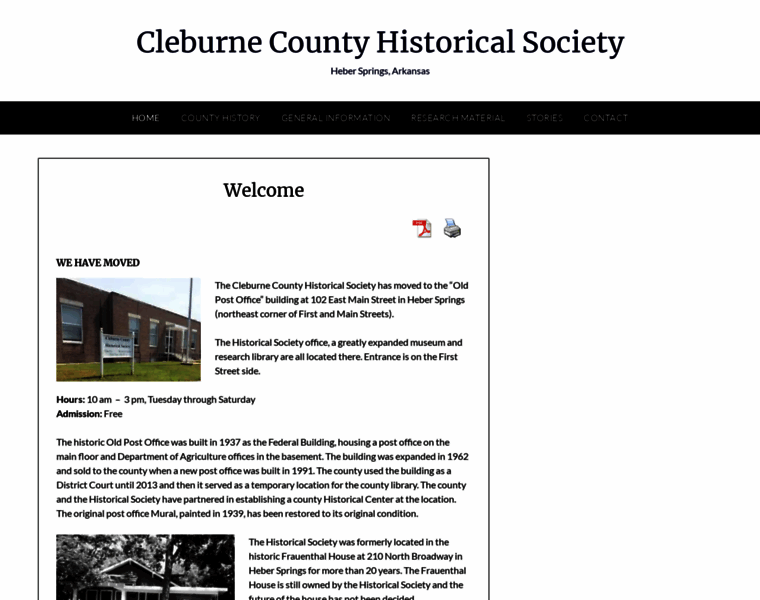 Cleburnehistory.info thumbnail