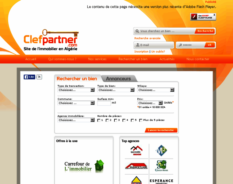 Clefpartner.com thumbnail