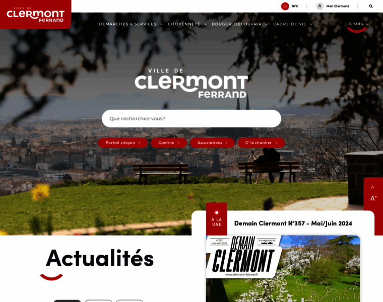 Clermont-ferrand.fr thumbnail