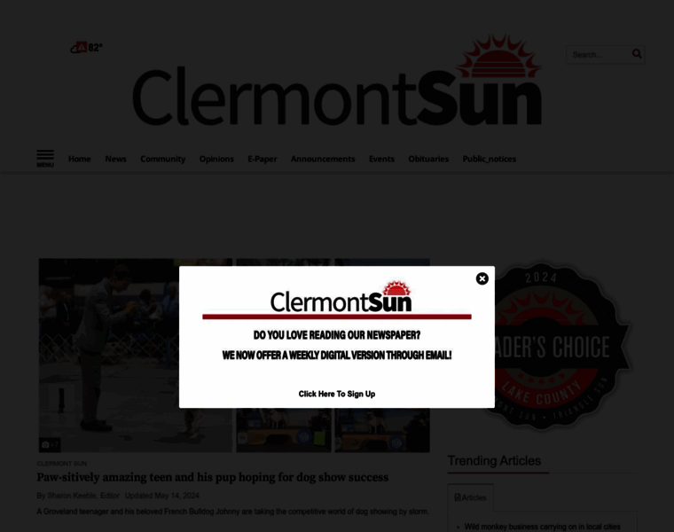 Clermontnewsleader.com thumbnail