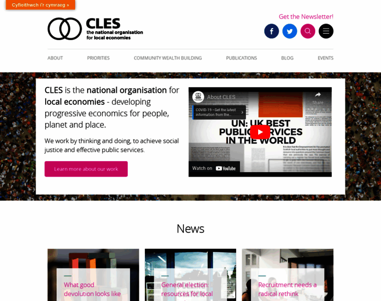 Cles.org.uk thumbnail