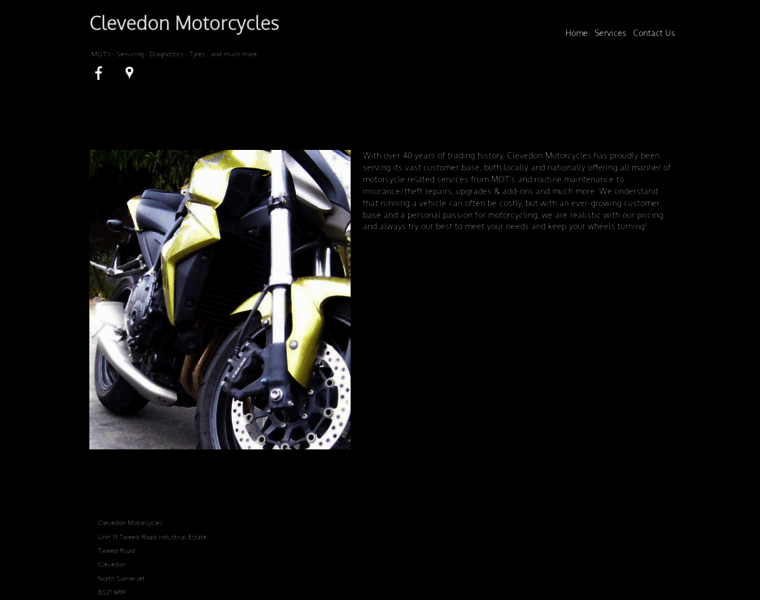 Clevedon-motorcycles.co.uk thumbnail