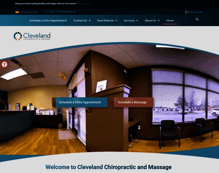 Clevelandchiroandmassage.com thumbnail