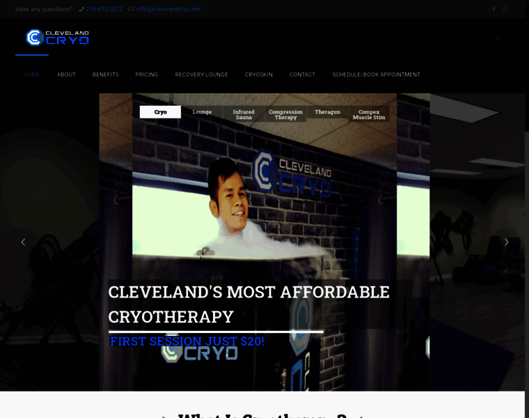 Clevelandcryo.net thumbnail
