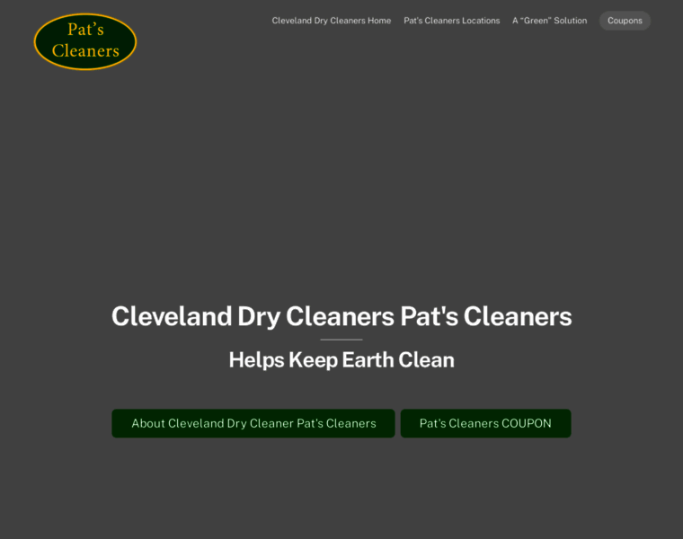Clevelanddrycleaners.com thumbnail