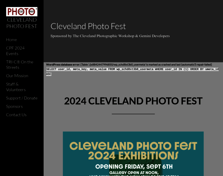 Clevelandphotofest.org thumbnail
