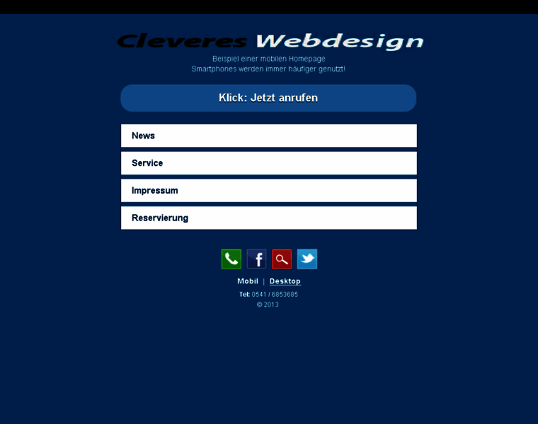 Cleveres-webdesign.de thumbnail