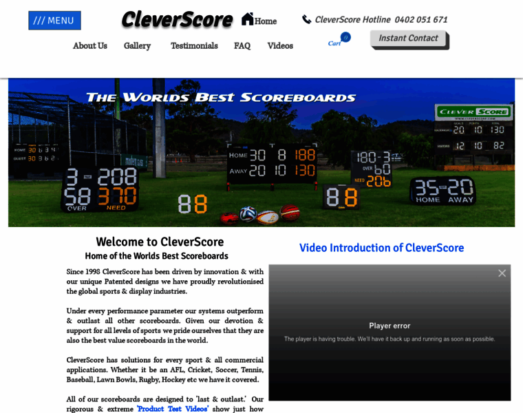 Cleverscore.com.au thumbnail