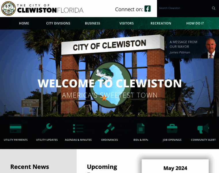 Clewiston-fl.gov thumbnail