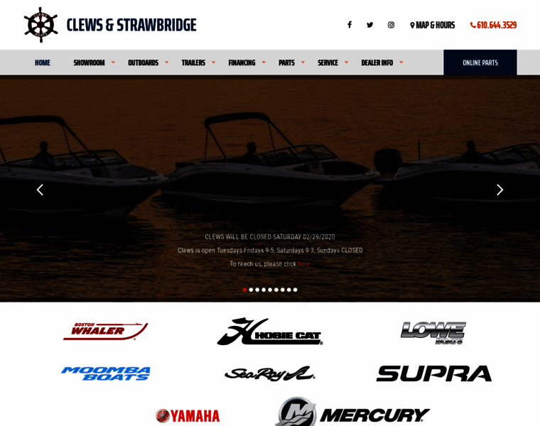 Clewsboats.com thumbnail